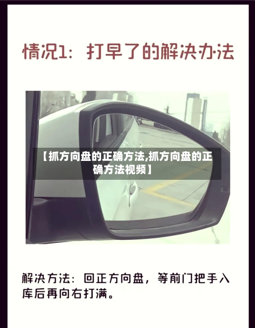 【抓方向盘的正确方法,抓方向盘的正确方法视频】-第2张图片