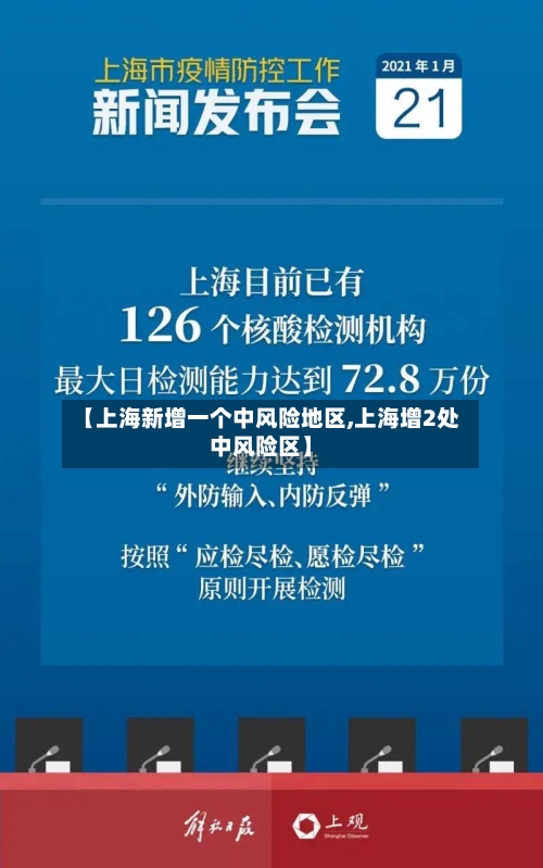 【上海新增一个中风险地区,上海增2处中风险区】-第2张图片