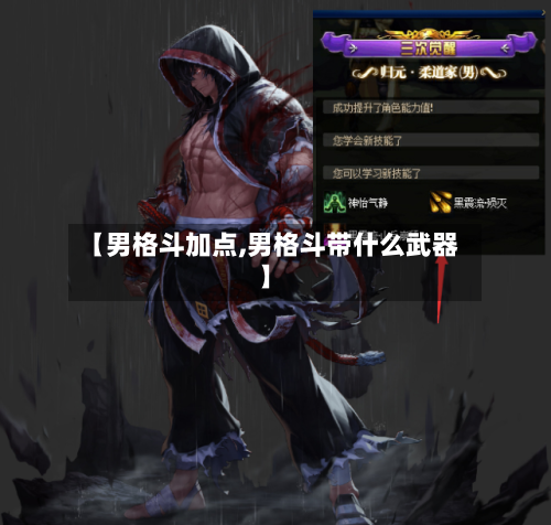 【男格斗加点,男格斗带什么武器】