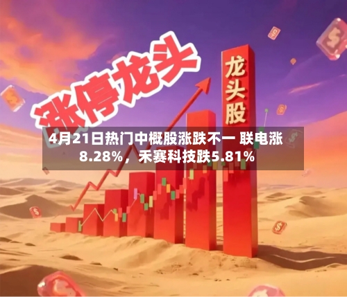 4月21日热门中概股涨跌不一 联电涨8.28%，禾赛科技跌5.81%