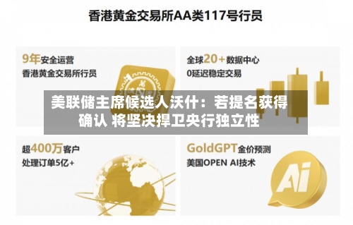 美联储主席候选人沃什：若提名获得确认 将坚决捍卫央行独立性