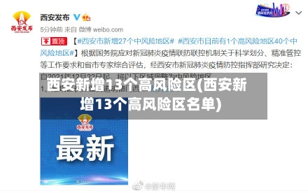 西安新增13个高风险区(西安新增13个高风险区名单)-第2张图片