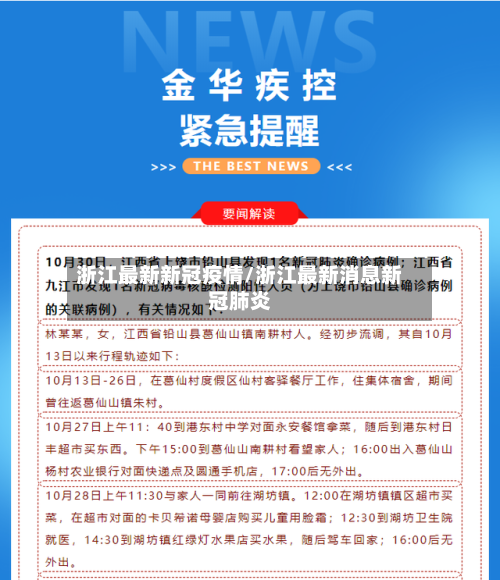 浙江最新新冠疫情/浙江最新消息新冠肺炎-第2张图片