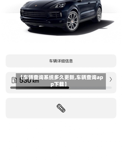 【车辆查询系统多久更新,车辆查询app下载】