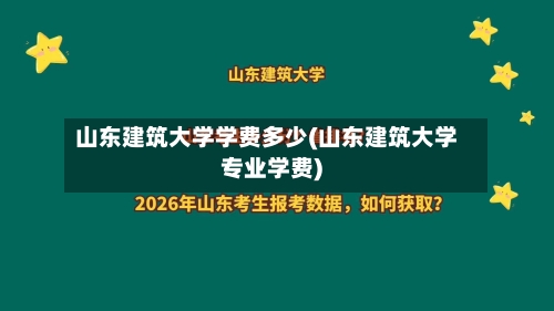 山东建筑大学学费多少(山东建筑大学专业学费)