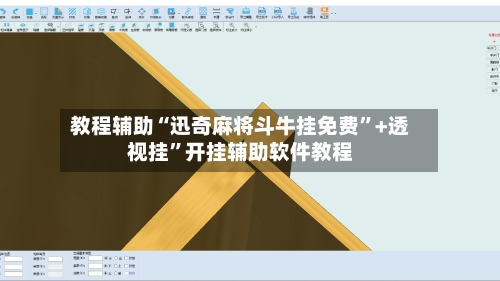 教程辅助“迅奇麻将斗牛挂免费”+透视挂	”开挂辅助软件教程-第2张图片