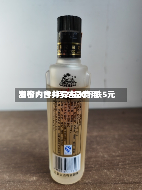酒价内参4月24日费用发布：古井贡古20下跌5元-第3张图片