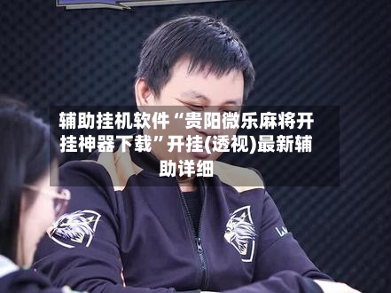 辅助挂机软件“贵阳微乐麻将开挂神器下载”开挂(透视)最新辅助详细