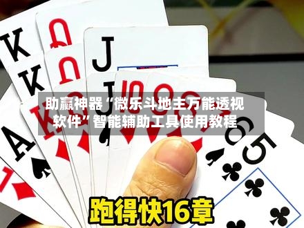 助赢神器“微乐斗地主万能透视软件”智能辅助工具使用教程