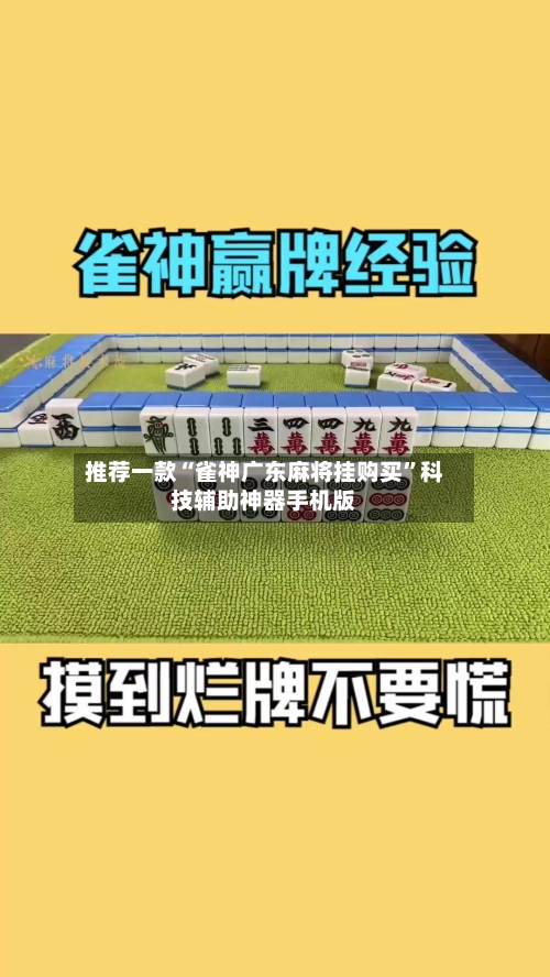 推荐一款“雀神广东麻将挂购买”科技辅助神器手机版