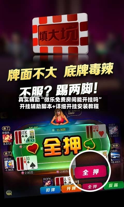 真实辅助“微乐免费房间能开挂吗	”开挂辅助脚本+详细开挂安装教程-第3张图片