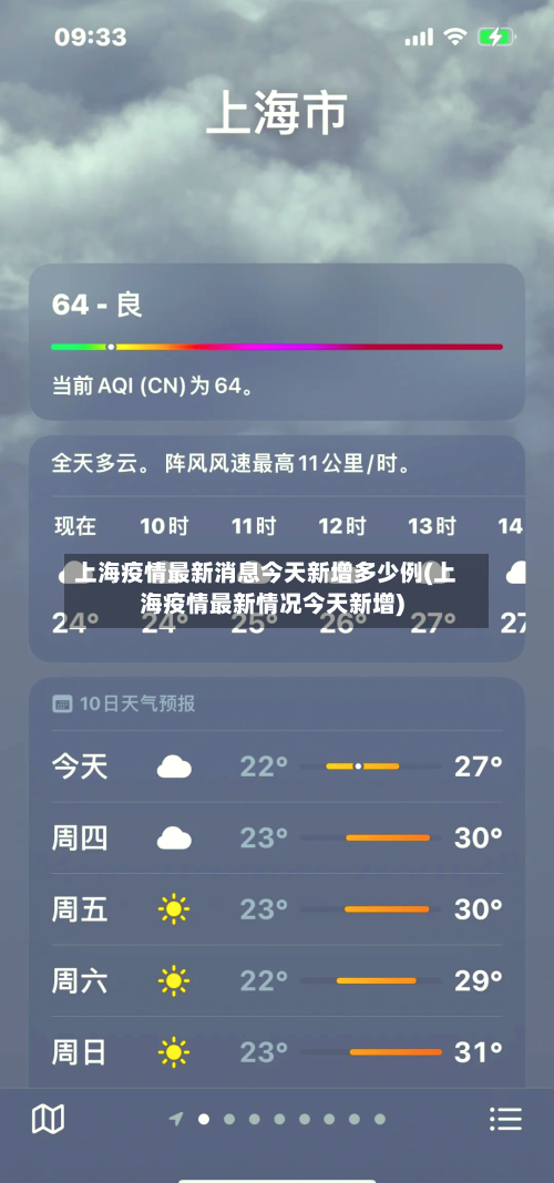上海疫情最新消息今天新增多少例(上海疫情最新情况今天新增)