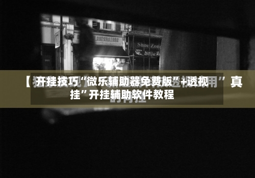 开挂技巧“微乐辅助器免费版”+透视挂”开挂辅助软件教程