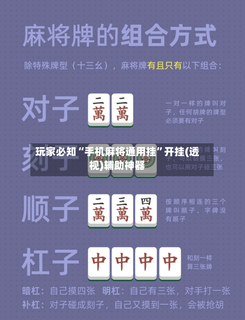 玩家必知“手机麻将通用挂”开挂(透视)辅助神器-第2张图片