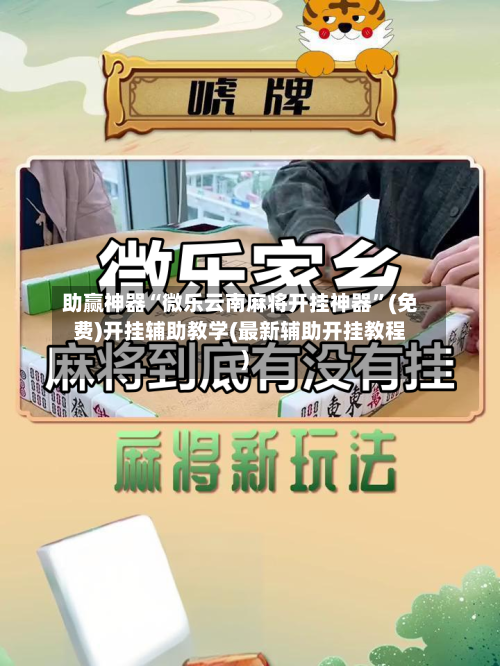 助赢神器“微乐云南麻将开挂神器”(免费)开挂辅助教学(最新辅助开挂教程)-第2张图片