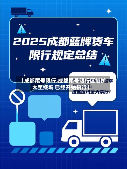 【成都尾号限行,成都尾号限行区域扩大至绕城 已经开始执行】-第3张图片