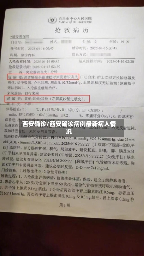 西安确诊/西安确诊病例最新病人情况