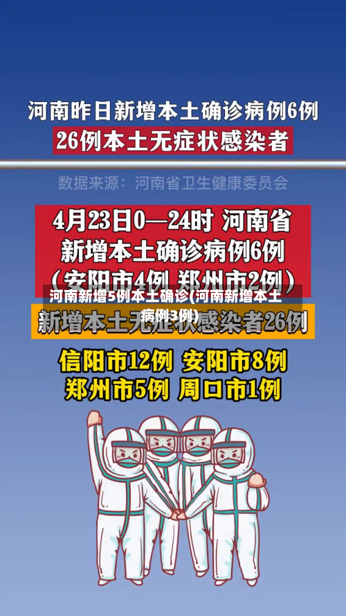 河南新增5例本土确诊(河南新增本土病例3例)