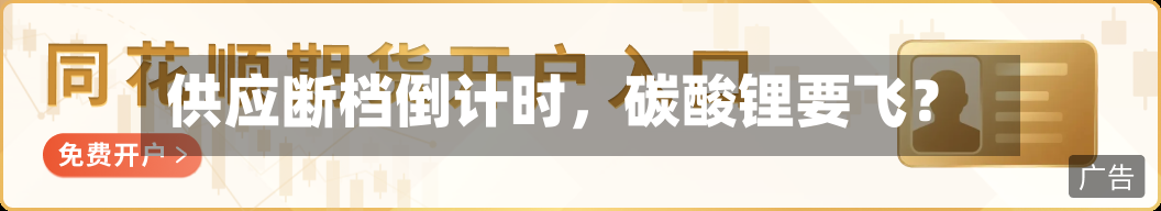 供应断档倒计时，碳酸锂要飞？-第2张图片