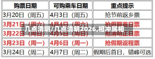 几点清明/几点清明2026,相冲属相-第2张图片