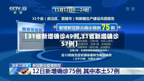 【31省新增确诊49例,31省新增确诊57例】