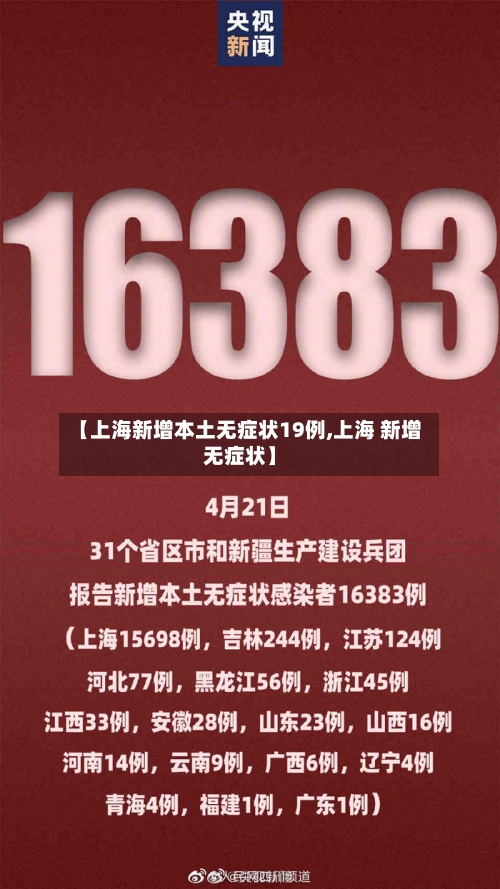 【上海新增本土无症状19例,上海 新增无症状】-第3张图片