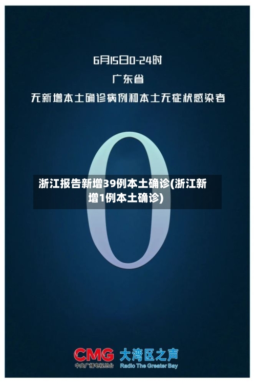 浙江报告新增39例本土确诊(浙江新增1例本土确诊)-第2张图片