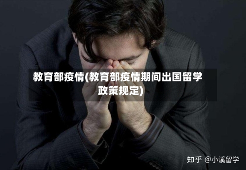 教育部疫情(教育部疫情期间出国留学政策规定)-第2张图片