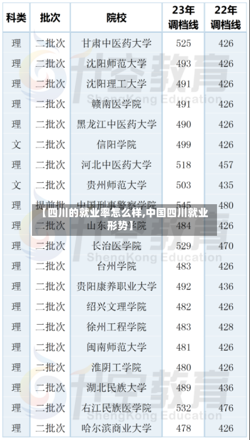 【四川的就业率怎么样,中国四川就业形势】-第2张图片
