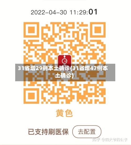 31省增29例本土确诊(31省增47例本土确诊)-第2张图片