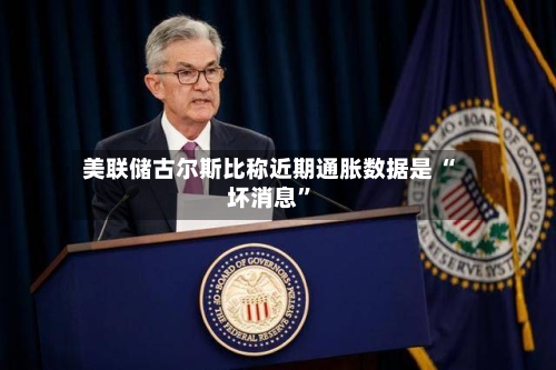 美联储古尔斯比称近期通胀数据是 “坏消息”