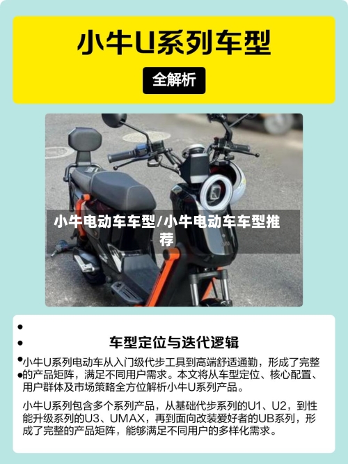 小牛电动车车型/小牛电动车车型推荐-第2张图片