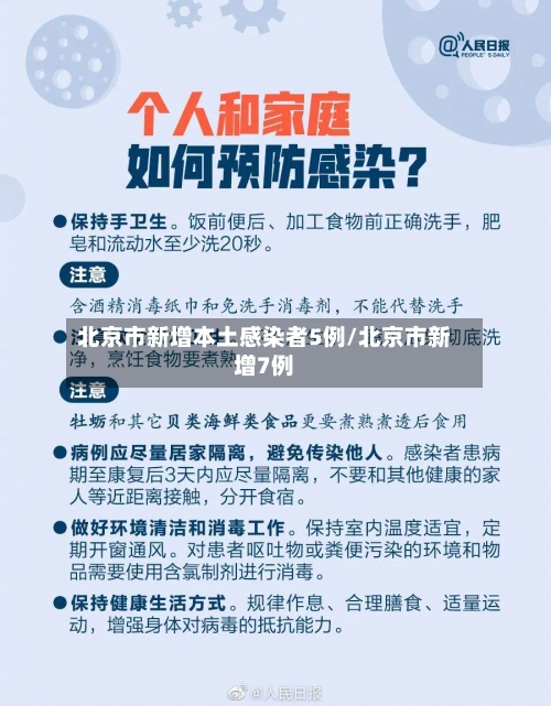 北京市新增本土感染者5例/北京市新增7例