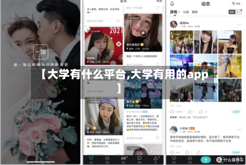 【大学有什么平台,大学有用的app】-第2张图片
