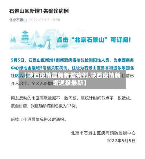 【陕西疫情最新新增病例,陕西疫情新增通报最新】