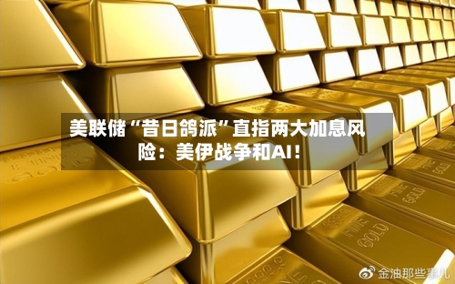 美联储“昔日鸽派”直指两大加息风险：美伊战争和AI！