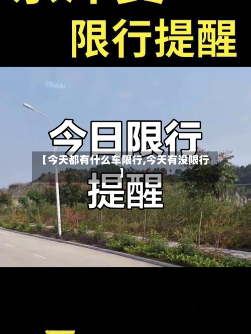 【今天都有什么车限行,今天有没限行】-第3张图片