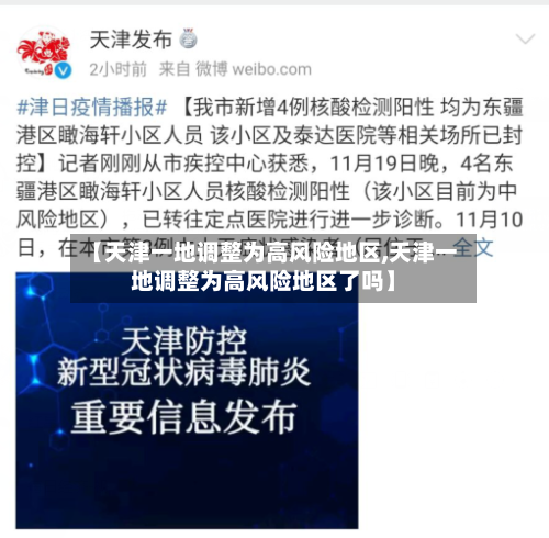 【天津一地调整为高风险地区,天津一地调整为高风险地区了吗】-第2张图片