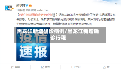 黑龙江新增确诊病例/黑龙江新增确诊行程