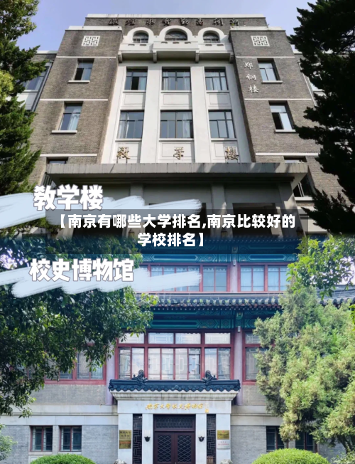 【南京有哪些大学排名,南京比较好的学校排名】-第3张图片