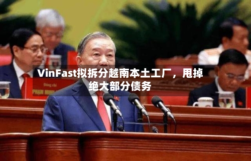 VinFast拟拆分越南本土工厂	，甩掉绝大部分债务-第2张图片