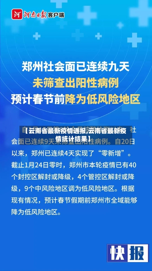 【云南省最新疫情通报,云南省最新疫情统计结果】