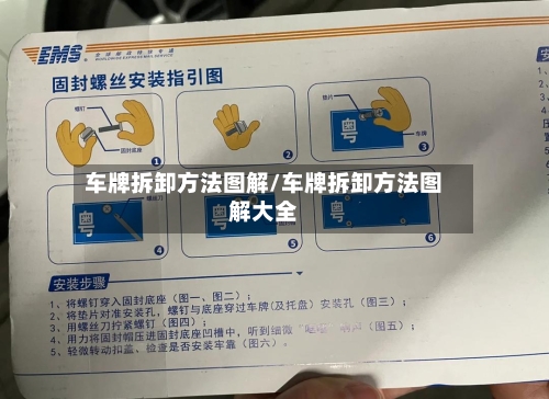 车牌拆卸方法图解/车牌拆卸方法图解大全-第2张图片