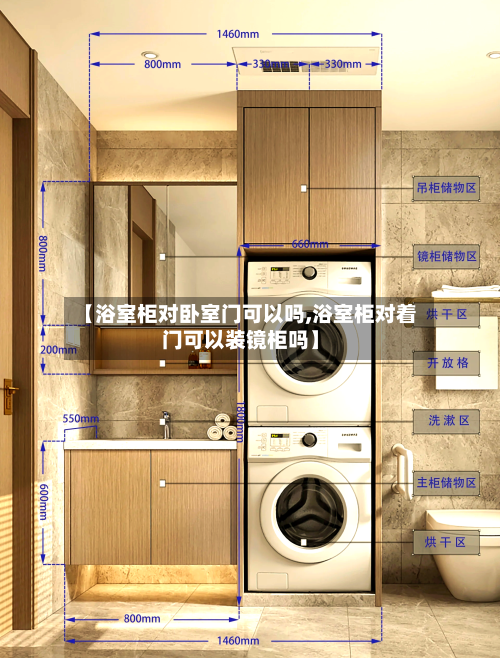 【浴室柜对卧室门可以吗,浴室柜对着门可以装镜柜吗】