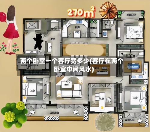 两个卧室一个客厅宽多少(客厅在两个卧室中间风水)-第2张图片