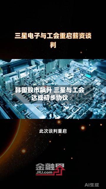 韩国股市飙升 三星与工会达成初步协议