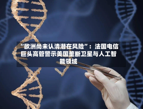 “欧洲尚未认清潜在风险”：法国电信巨头高管警示美国垄断卫星与人工智能领域-第3张图片