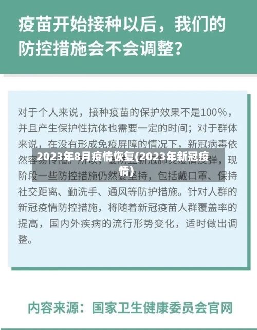 2023年8月疫情恢复(2023年新冠疫情)-第2张图片