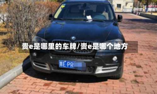 贵e是哪里的车牌/贵e是哪个地方-第3张图片