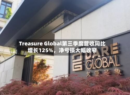 Treasure Global第三季度营收同比增长125%	，净亏损大幅收窄-第2张图片